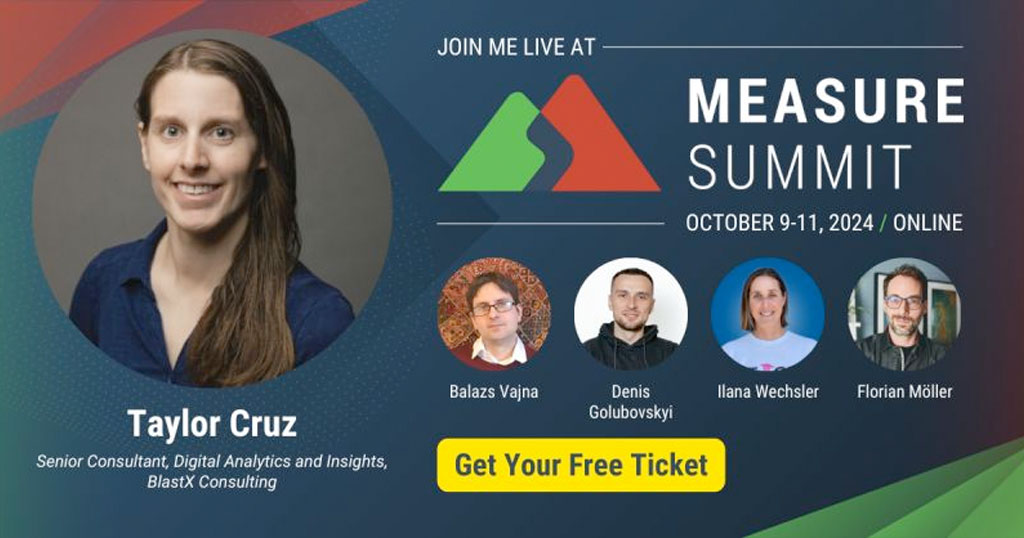 Taylor Cruz at Measure Summit