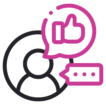 Qualitative data icon