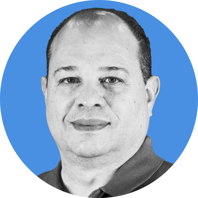Arturo Santiago-Rivera - Blue