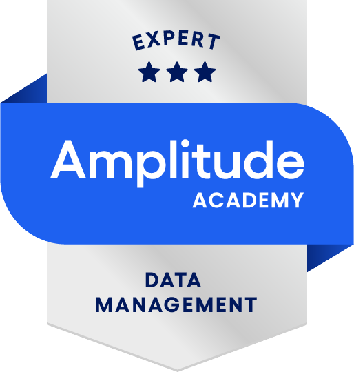 amplitude-data-mangement-badge
