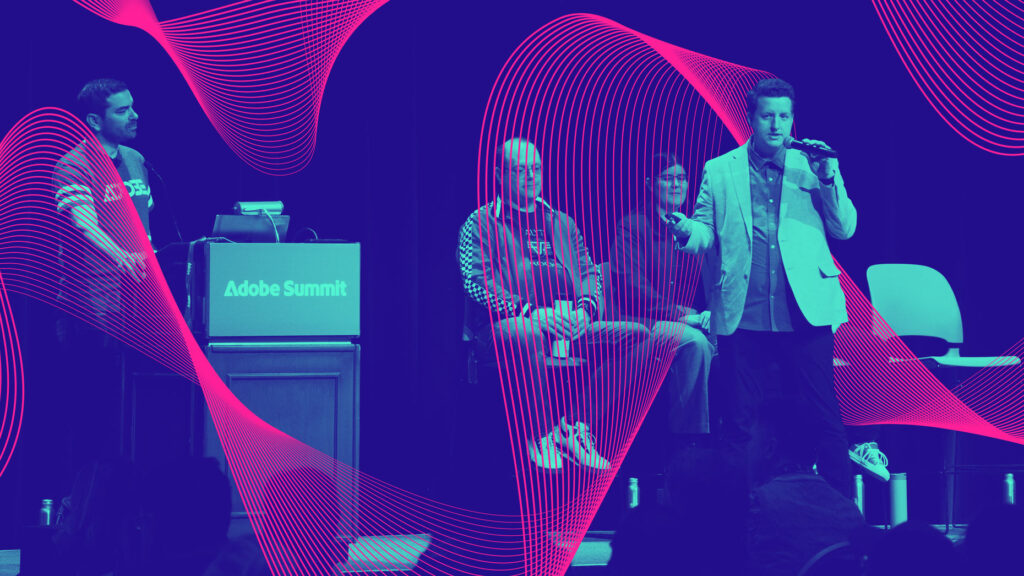 Adobe Analytics RockstarTrent Thayne on Adobe Summit stage