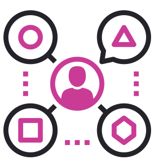 VoC strategy step 2 Centralized Customer Data Icon